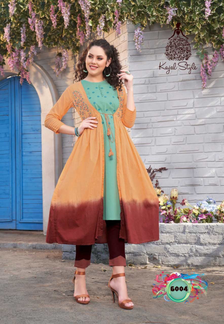 Kajal F Season's Vol-6 Wholesale Kurti Supplier Kajal F Season's Vol-6 Wholesale Kurti Supplier